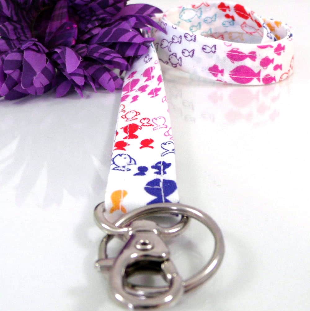 Fish Lanyard for Keys and ID Badge