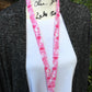 Pink Flamingo Lanyard For Women