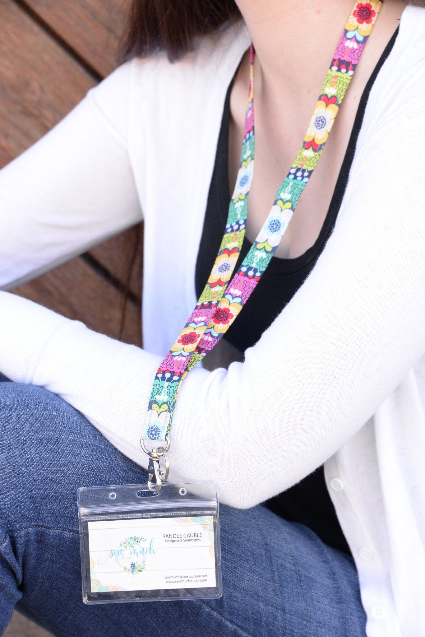 Neutral Lanyard Gift for Teachers, Nurses