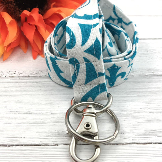 Floral Lanyard Gift for Teachers, Nurses