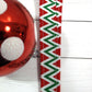 Holiday Chevron Lanyard for Keys and ID Badge