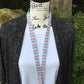 Aqua Gray Red Dots Cute Lanyards For Women