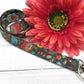 Aqua Floral Lanyards For Women