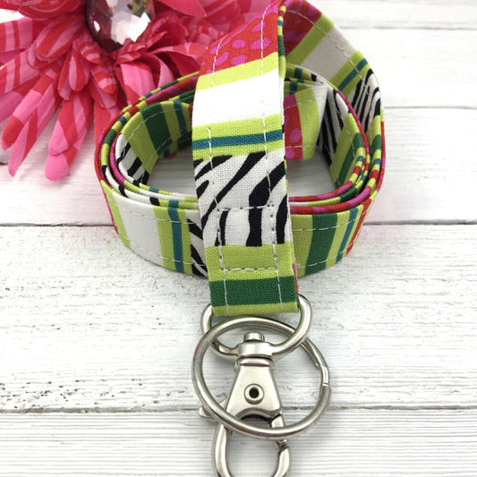 Animal Print Lanyard For Women Gift for Teachers, Nurses