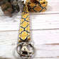 Trellis Print Lanyard for Keys and ID Badge