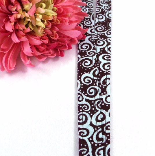 Lanyard for ID Card Spa Blue Scrolls