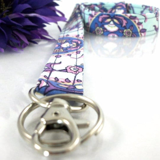 Key Lanyard in Amy Butler floral
