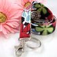 Floral lanyard, Lanyard for Keys, Trending Now, Teacher Life, Lanyard for Badge, Lanyard Keychain, Nurse Lanyard, Fabric Lanyard, Nurse Life