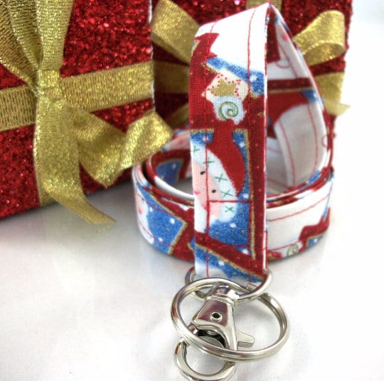 Christmas Lanyard with Santa Claus