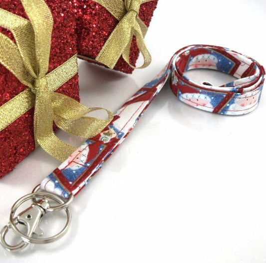 Christmas Lanyard with Santa Claus