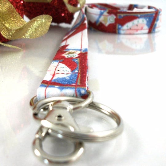 Christmas Lanyard with Santa Claus