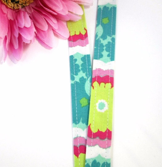 Floral lanyard, Lanyard for Keys, Trending Now, Teacher Life, Lanyard for Badge, Lanyard Keychain, Nurse Lanyard, Fabric Lanyard, Nurse Life