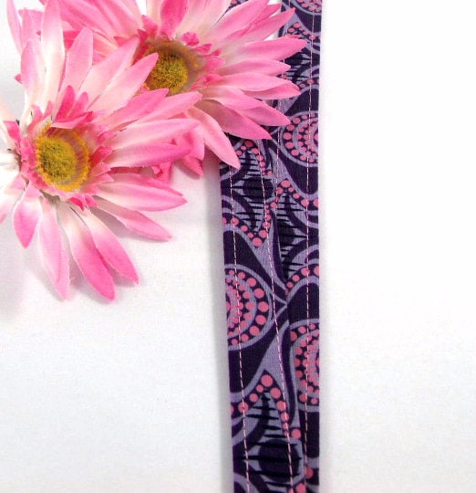 Purple Lanyard for Badge, Boho Lanyard, Lanyard Teacher, Fabric Lanyard, Floral Lanyard, New Teacher Gift, Nurse Life, Lanyard for keys