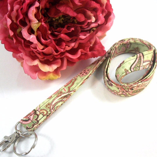 Paisley Lanyard for Work