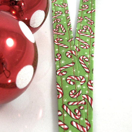 Christmas Lanyard with Candy Canes