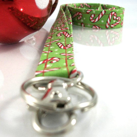 Christmas Lanyard with Candy Canes