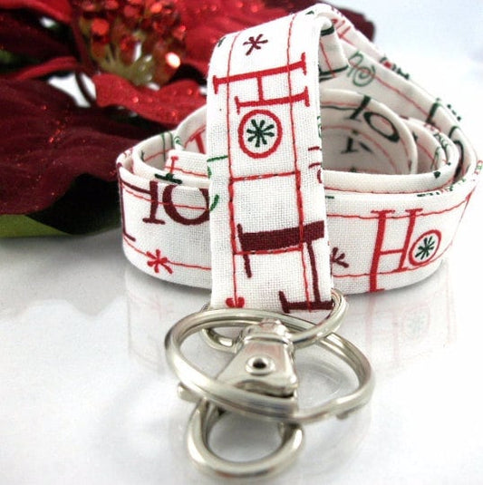 Christmas Lanyard with Ho HO Ho