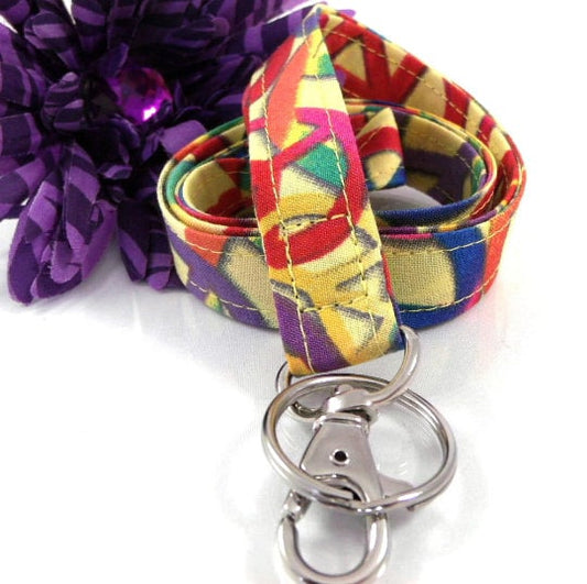 Peace Sign Key Keeper Lanyard