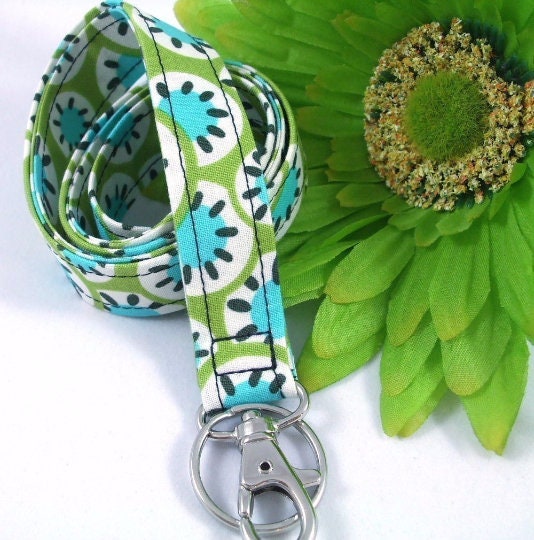 Lanyard Designs in Amy Butler Dots