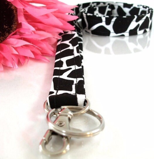 Giraffe Animal Print Lanyard