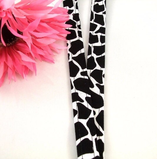 Giraffe Animal Print Lanyard