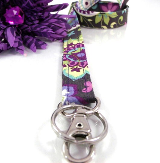 Floral Lanyard, Worklife, Trending Now, Lanyard Teacher, Lanyard for Keys, Fabric Lanyard, Cruise Lanyard, Cute Lanyard, Flower Lanyard
