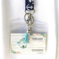 Blue and White Design Lanyard
