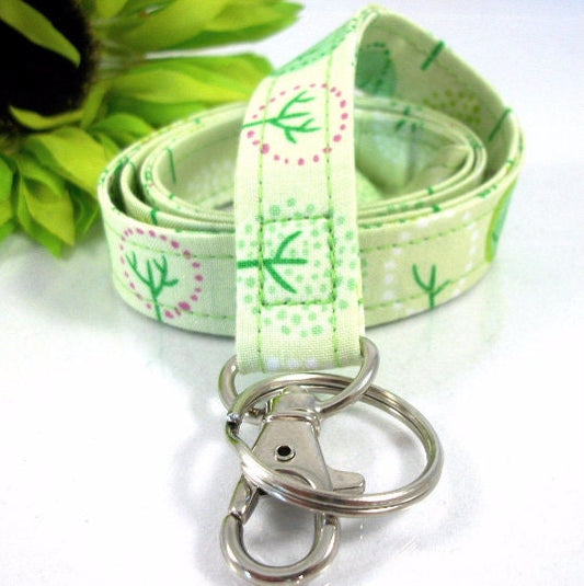 Tree Lanyard, Cute Lanyard with ID Holder, Cute lanyard for keys, lanyard teacher, lanyard for keys, lanyard for badge, Trees, Teacher Life