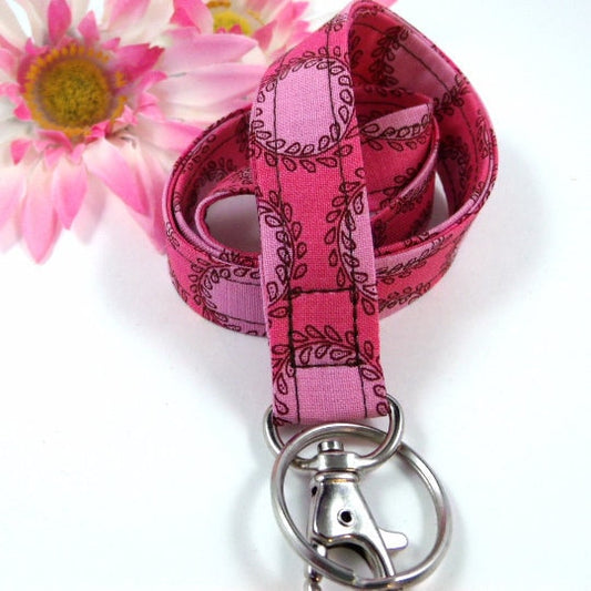 Lanyard Badge Holder Amy Butler Dots
