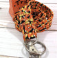 Handmade Candy Corn Lanyard | Popular Right Now | Teacher Lanyard | Badge Holder | Lanyards | ID Holder | ID Badge Holder | Fall Lanyard