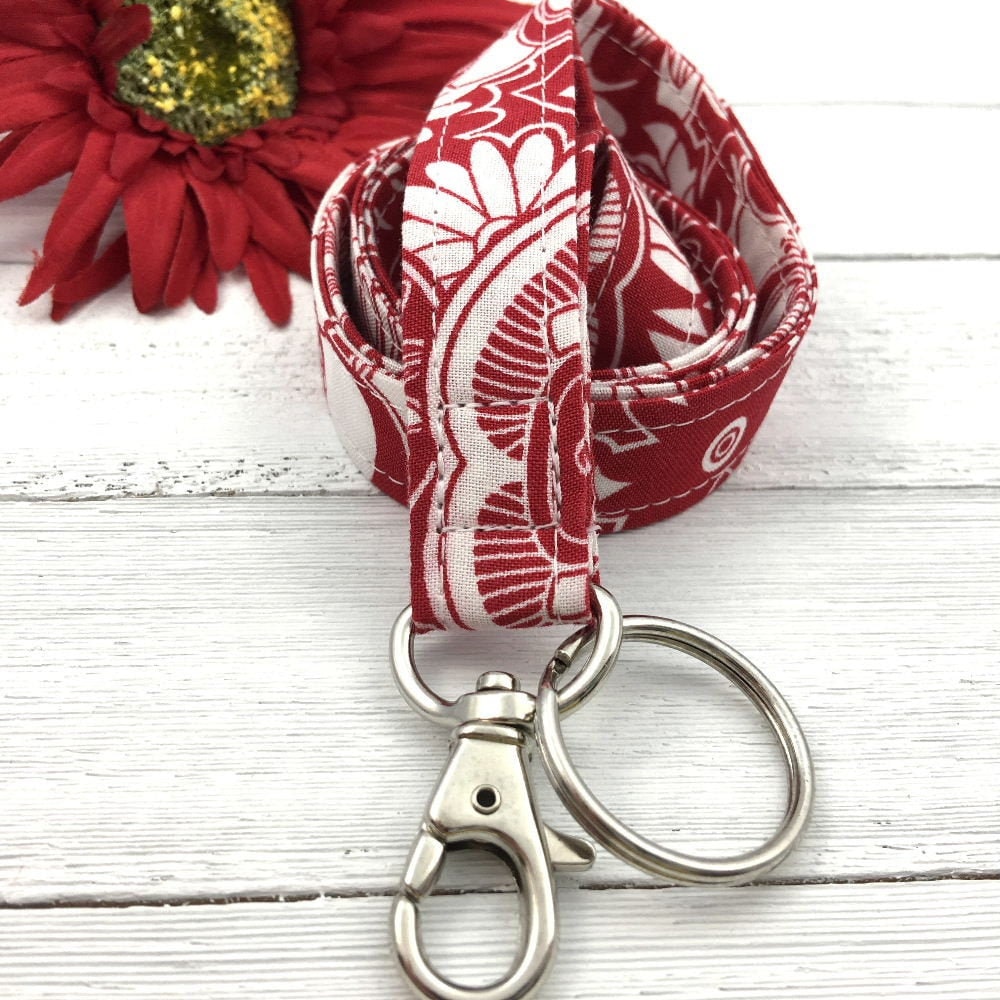 Floral Lanyard, Worklife, Lanyard Teacher, Lanyard for Keys, Fabric Lanyard, Cruise Lanyard, Cute Lanyard for keys, Lanyard with ID holder