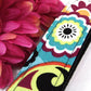 Handmade Wristlet Keychain in Paisley fabric, Boho Keychain, College Graduation Gift for her, I Miss You Gift, Mom Gift from Son