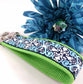Handmade Jacquard Ribbon Keychain, College Graduation Gift for her, I Miss You Gift, Mom Gift from Son