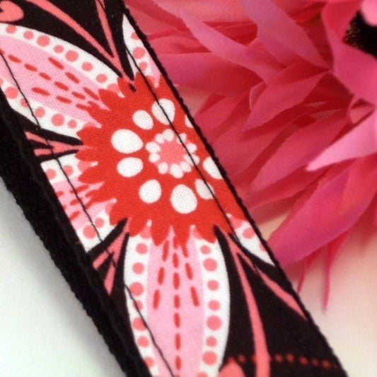 Wrist Keychain Key Fob - Carnival Bloom