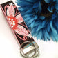 Handmade Floral Keychain Wristlet, College Graduation Gift for her, Thank you for Helping Me Grow, Expecting Mom Gift