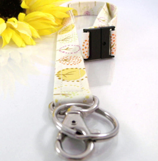 Trees Breakaway Lanyard with ID Holder