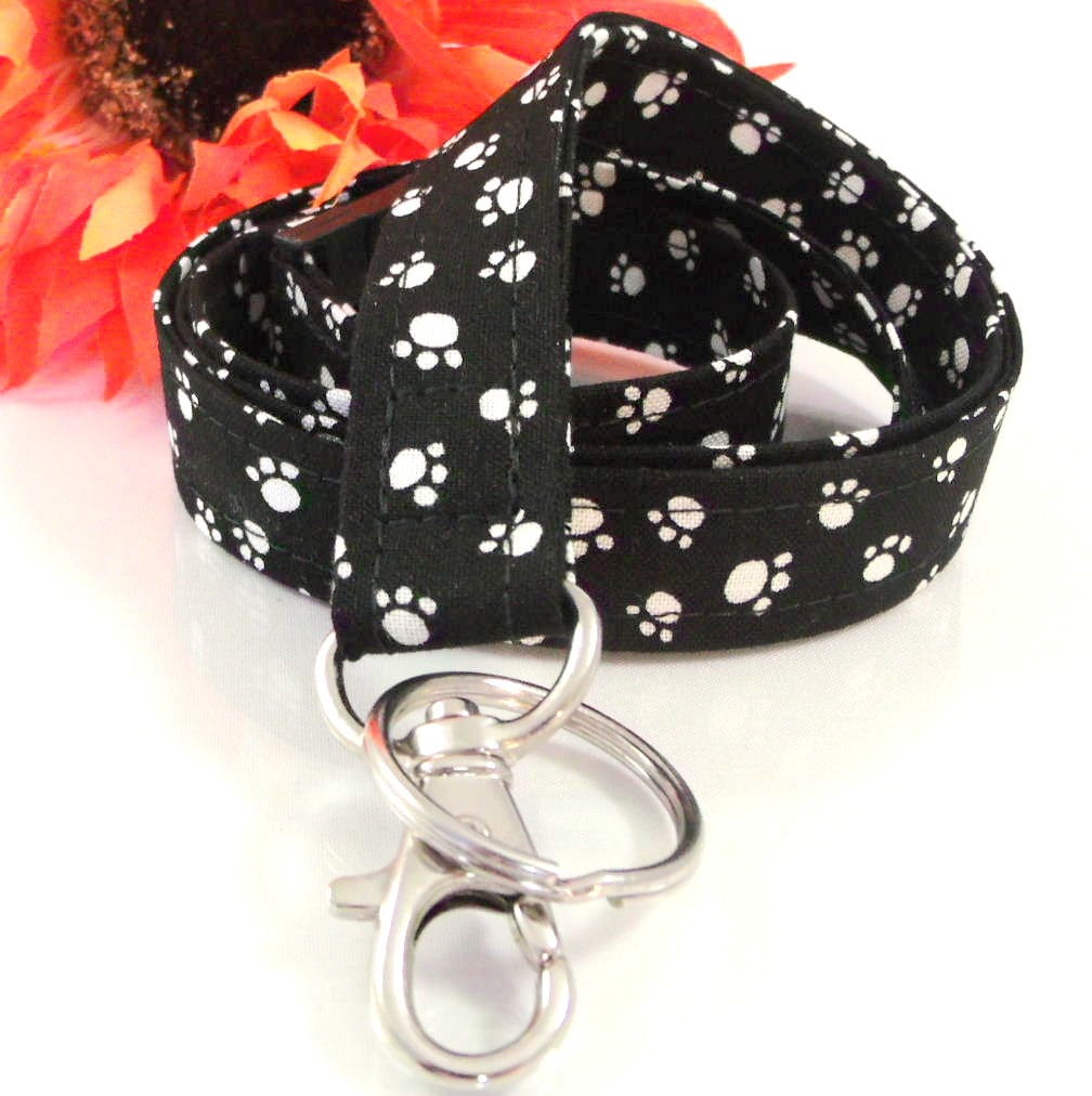 Paws Breakaway Lanyard with ID Holder