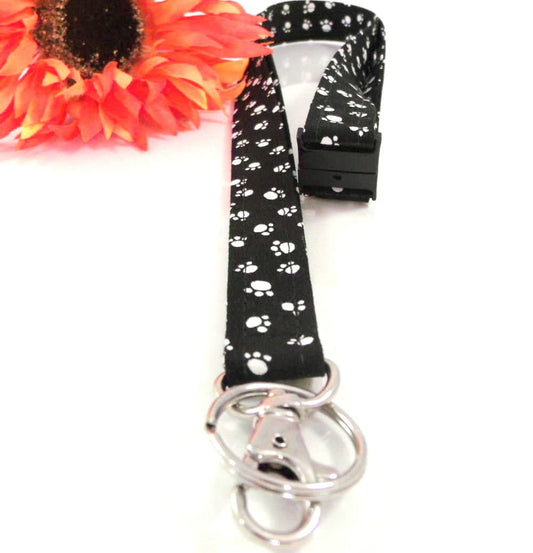 Paws Breakaway Lanyard with ID Holder