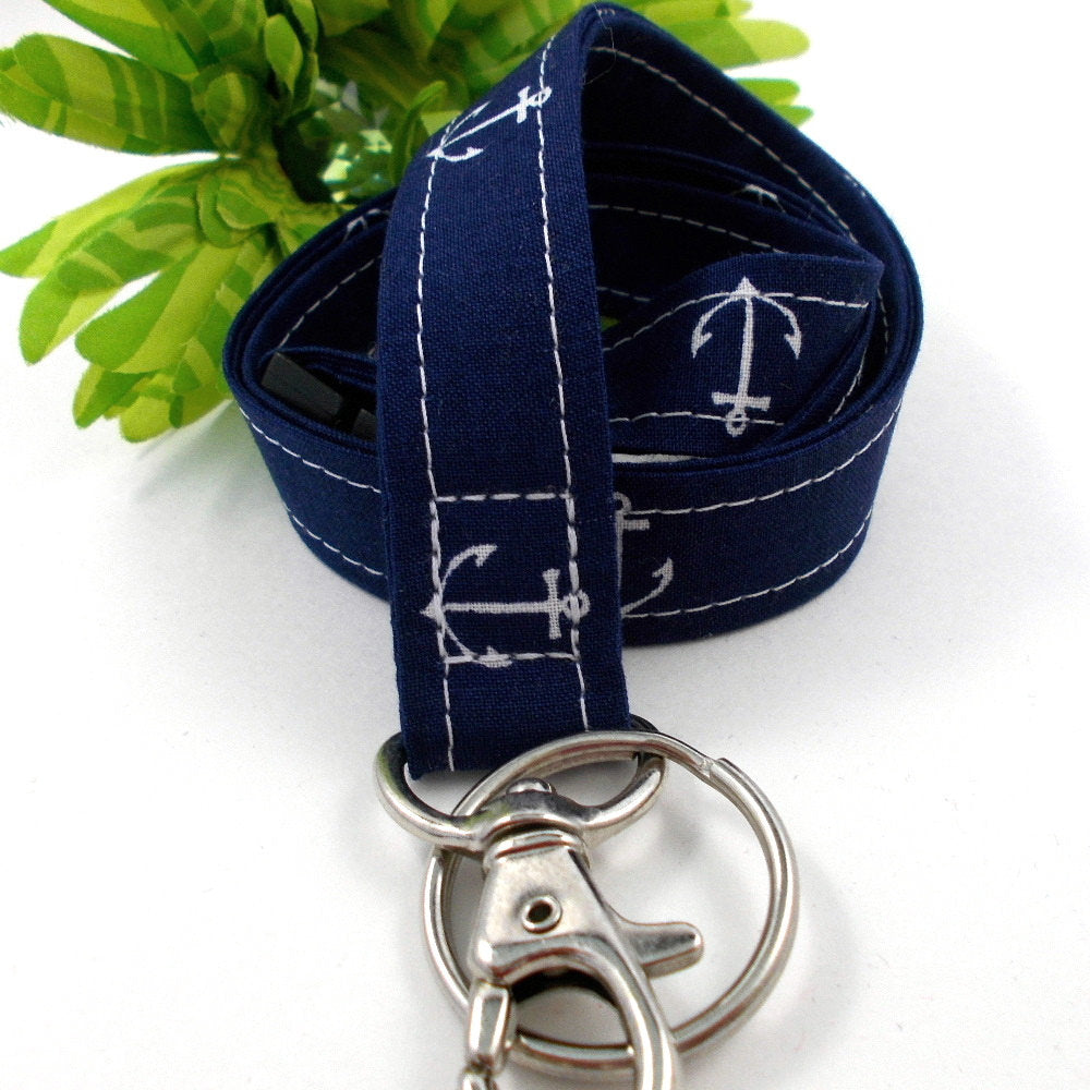 Anchor Breakaway Lanyard with ID Holder