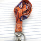 Clemson | Lanyard | Approved Crafter License Holder | Badge Holder | Lanyards | Teacher Lanyard | ID Holder | Lanyard for Keys