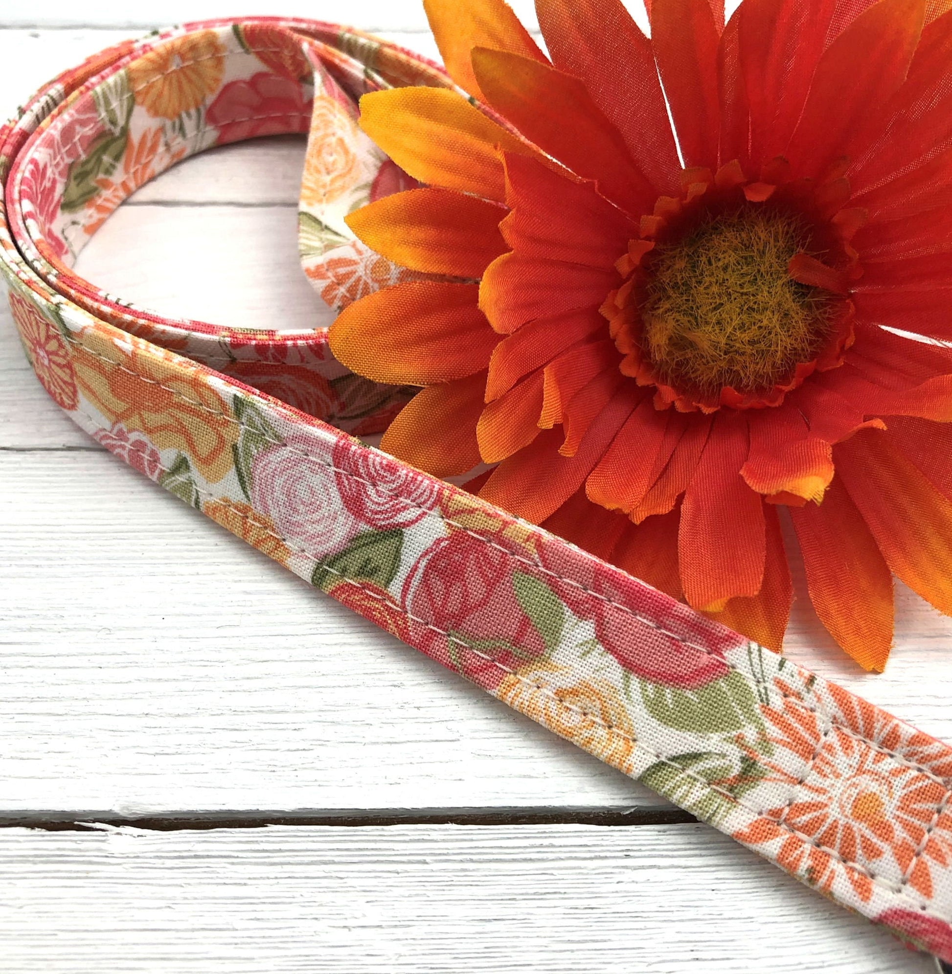 Lanyard Necklace | Fabric Lanyard | Badge ID Holder | Name Tag Lanyard | Keychain | Lanyard for Keys | Floral Key Holder