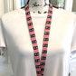 Patriotic Fabric Lanyard for Badges