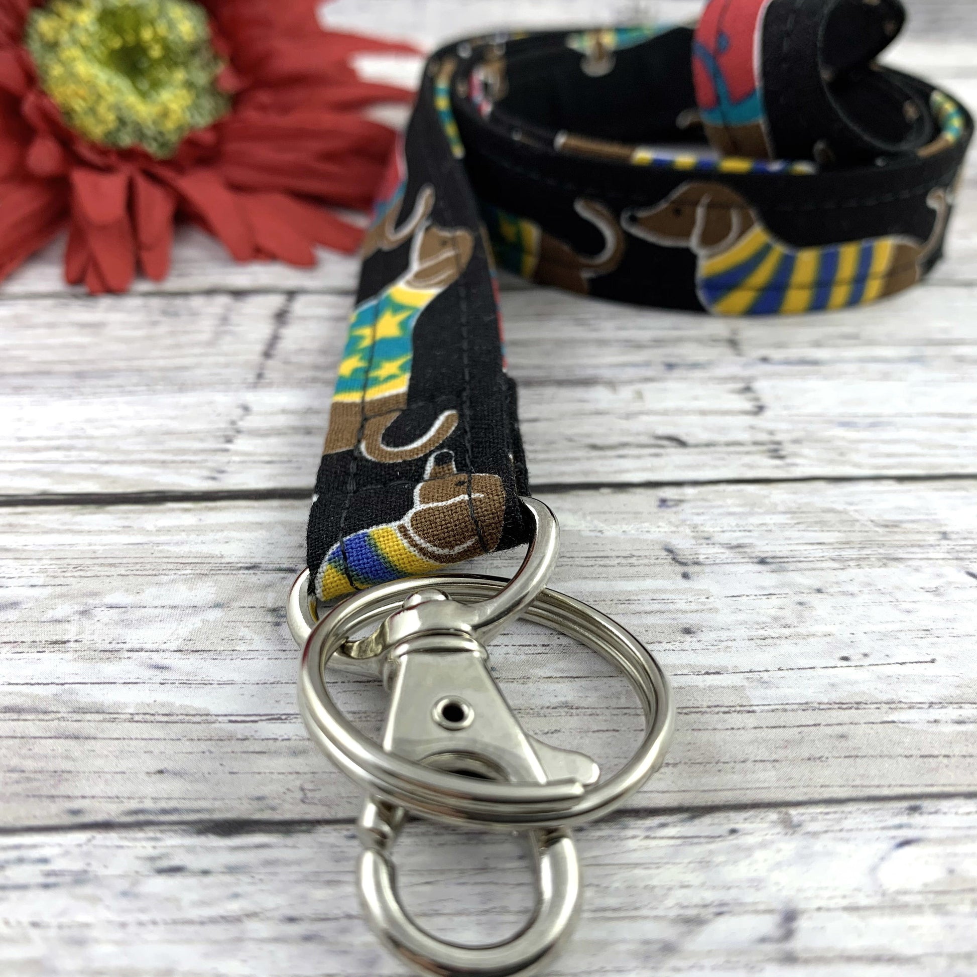 Handmade Dachshund Lanyard, Popular Right Now, Trending Now, Dog Lanyard, Dog Mom, Sausage Dog, Dog Lover Gift, Teacher Lanyard, Dog Lover