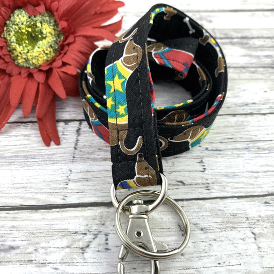 Handmade Dachshund Lanyard, Popular Right Now, Trending Now, Dog Lanyard, Dog Mom, Sausage Dog, Dog Lover Gift, Teacher Lanyard, Dog Lover