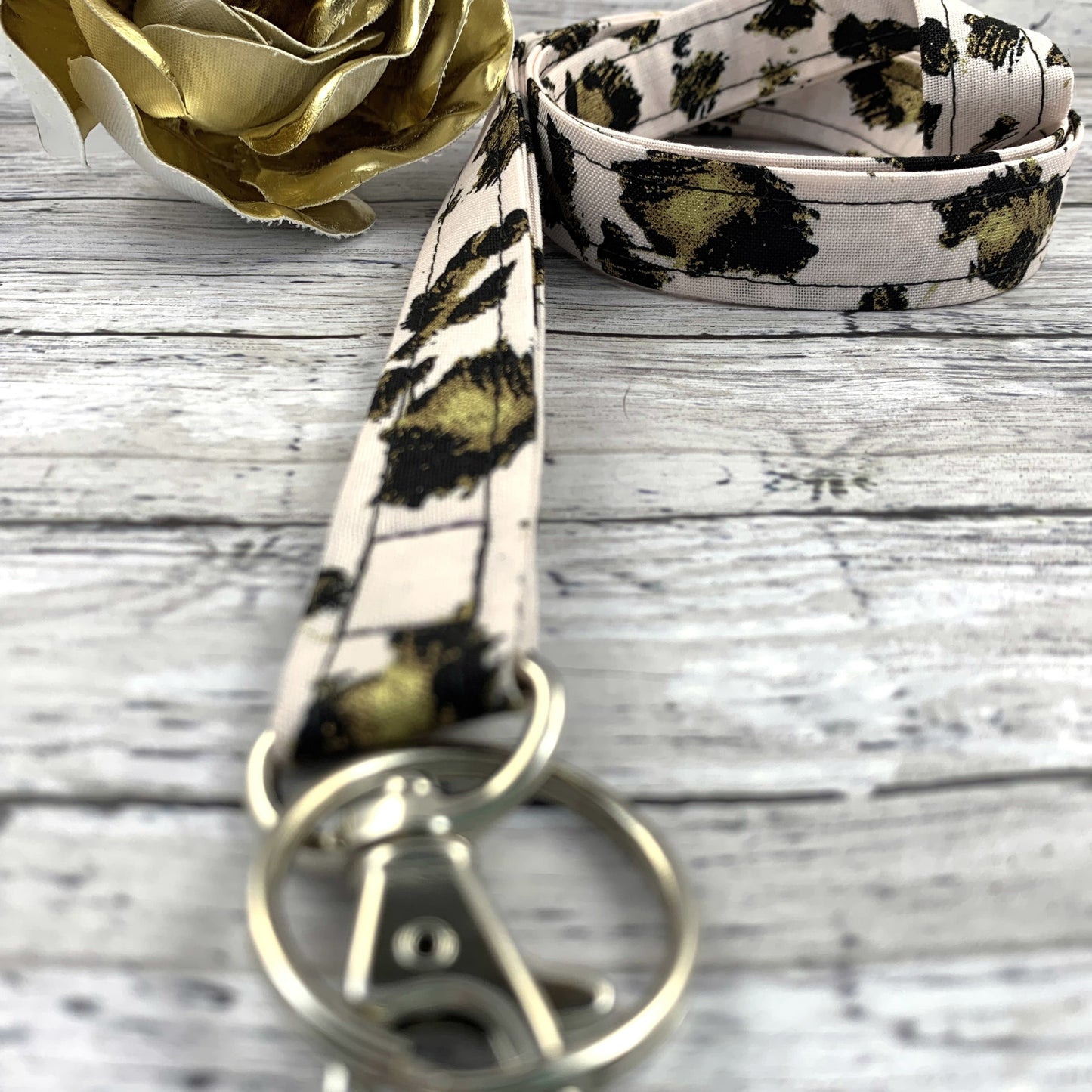 Handmade Leopard Lanyard, Popular Right Now, Teacher Lanyard, Badge Holder, Teacher Lanyard with ID Holder, Pink Lanyard, Animal Print