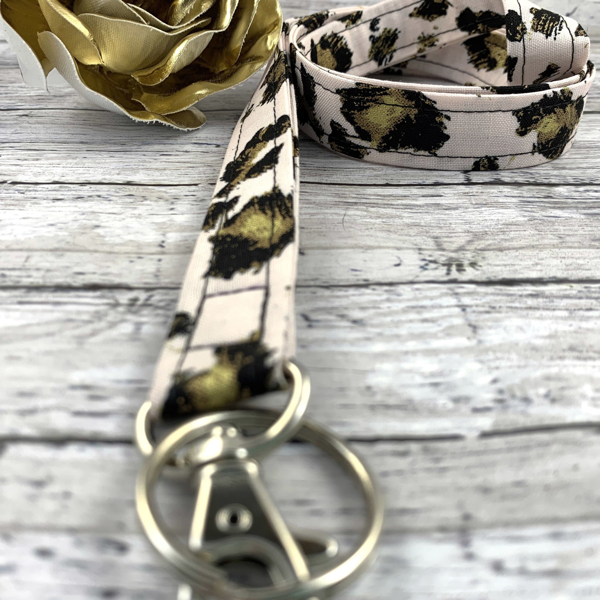 Handmade Leopard Lanyard, Popular Right Now, Teacher Lanyard, Badge Holder, Teacher Lanyard with ID Holder, Pink Lanyard, Animal Print