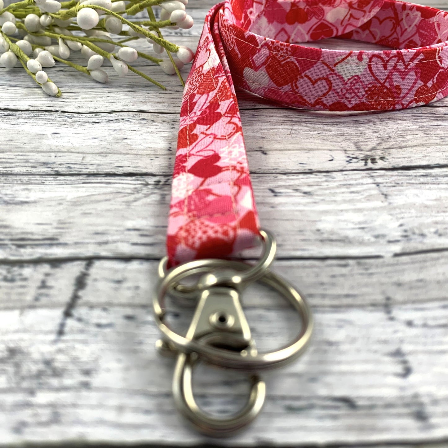 Handmade Cute Lanyard, Popular Right Now, Teacher Lanyard with ID Holder, Name Badge Holder, New Teacher Gift, Cute Badge Holder, Valentine