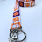 Clemson Lanyard | Approved Crafter License Holder | Clemson University | Clemson Tigers | College Gifts | Lanyard for Keys| Graduation gifts