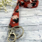 Handmade Snowflake Lanyard, Cute Lanyard with ID holder, Popular Right Now, Teacher Lanyard with ID holder, Snowflakes, Librarian Gifts