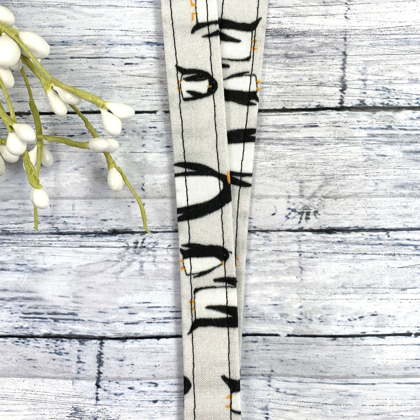 Handmade Penguin Lanyard,  Popular Right Now, Teacher Lanyard, New Teacher Gifts, Penguin Gift, Cute Lanyard for Keys, Penguin Lover's